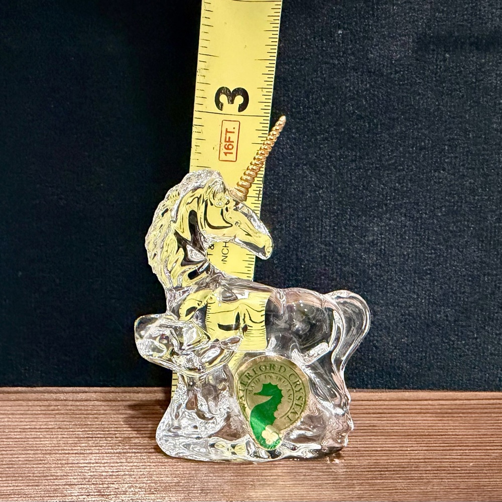 Vintage Waterford Crystal Unicorn - Picture 7 of 11